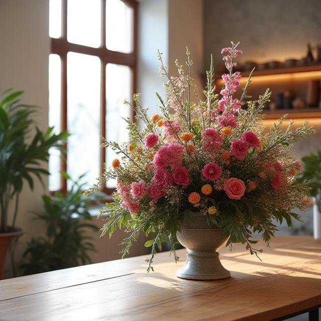 L'atelier de Fleur de Pythagore à Paris, une fusion entre art végétal et design moderne